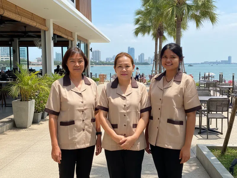 พนักงานทำความสะอาดประจำบริษัท