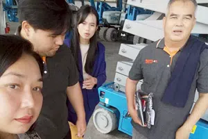 พนักงานทำความสะอาด ส่งพ่อบ้านเข้าหน้างานลูกค้า